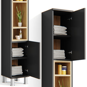 Vicco Mobile bagno alto Antracite 30 x 190 cm