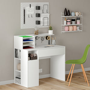 Vicco Scrivania Bianco 100 x 50 cm