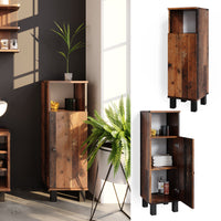 Vicco Mobiletto bagno Rovere rustico 30 x 95 cm