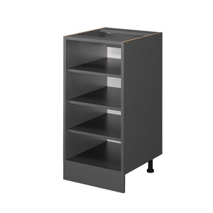 Vicco Scaffale da cucina Antracite 40 cm , PL Rovere