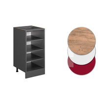 Vicco Scaffale da cucina Antracite 40 cm senza piano di lavoro