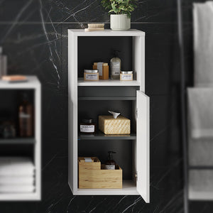 Vicco Mobiletto bagno Bianco 33 x 80 cm