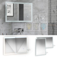 Vicco Specchio bagno Bianco 60 x 40 cm