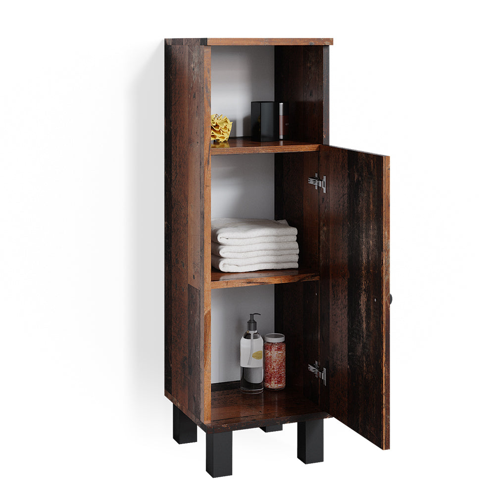 Vicco Mobiletto bagno Rovere rustico 30 x 95 cm