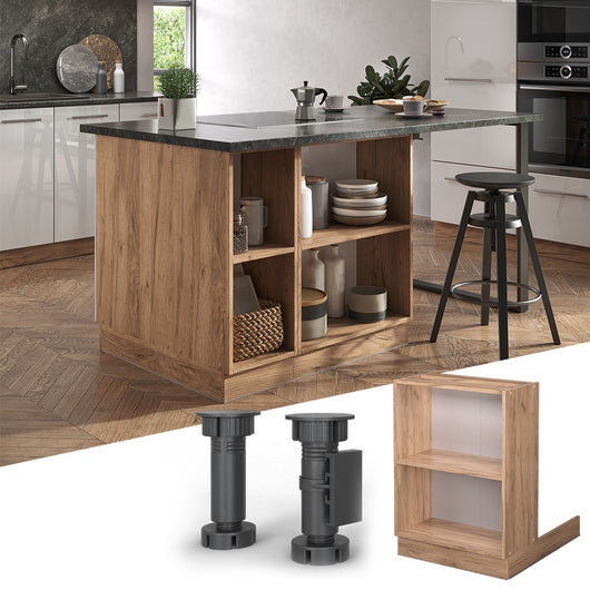 Vicco Isola cucina Quercia dorata 60 cm senza piano di lavoro