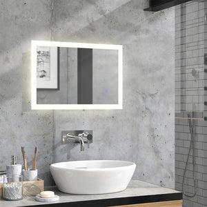 Vicco Specchio bagno Bianco 60 x 40 cm