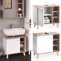 Vicco Mobile sottolavabo per bagno Bianco 60 x 54 cm