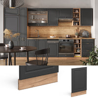 Vicco Pannello frontale Antracite-oro 45 cm , PL Marmo