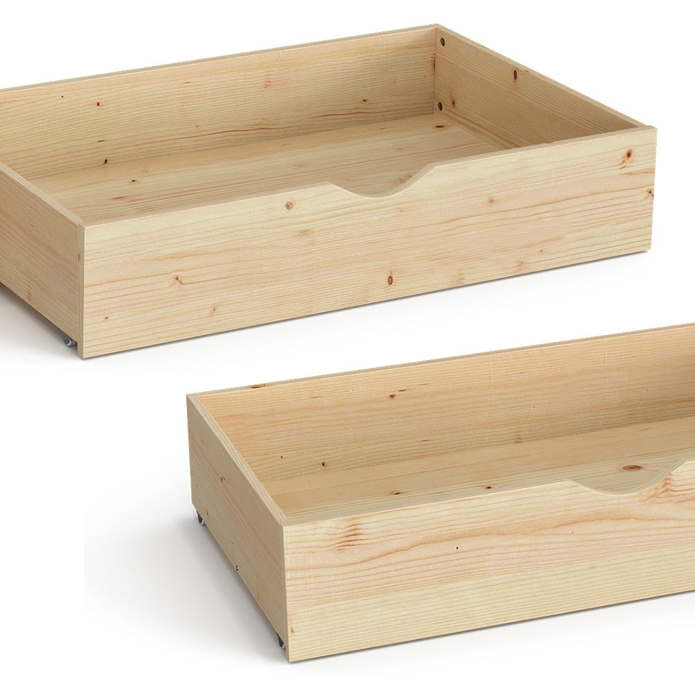 Vitalispa Cassetto rotante Marrone 97.7 x 55.6 cm Set di 2