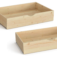 Vitalispa Cassetto rotante Marrone 97.7 x 55.6 cm Set di 2