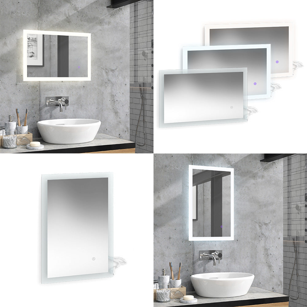 Vicco Specchio bagno Bianco 60 x 40 cm