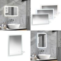 Vicco Specchio bagno Bianco 60 x 40 cm