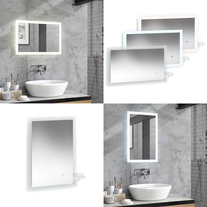 Vicco Specchio bagno Bianco 60 x 40 cm