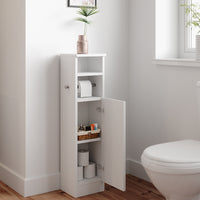 Vicco Mobiletto bagno Bianco 23 x 90 cm