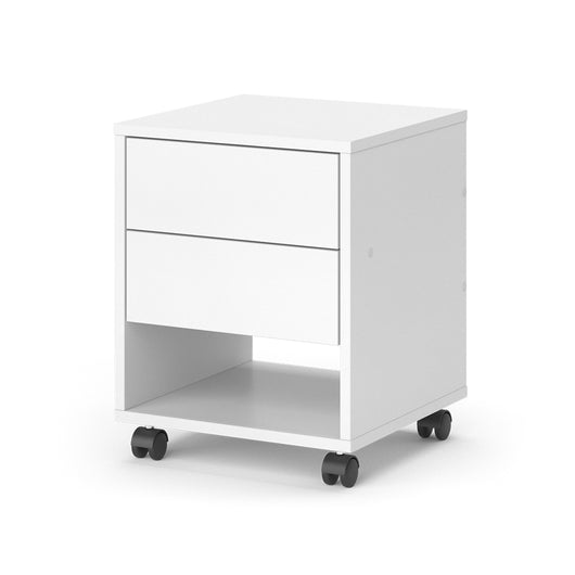 Vicco Contenitore per rotoli Bianco 37 x 37 cm con 2 cassetti