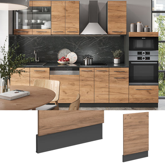 Vicco Pannello frontale Quercia dorata 45 cm , PL Antracite