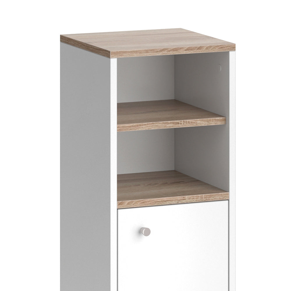 Vicco Mobiletto bagno Bianco 30 x 95 cm