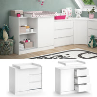 Vicco Fasciatoio Bianco 113 x 93 cm con fasciatoio