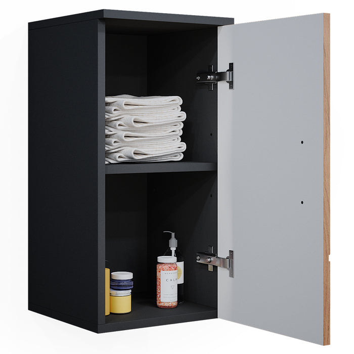 Vicco Mobile bagno Quercia dorata/antracite 30 x 59 cm