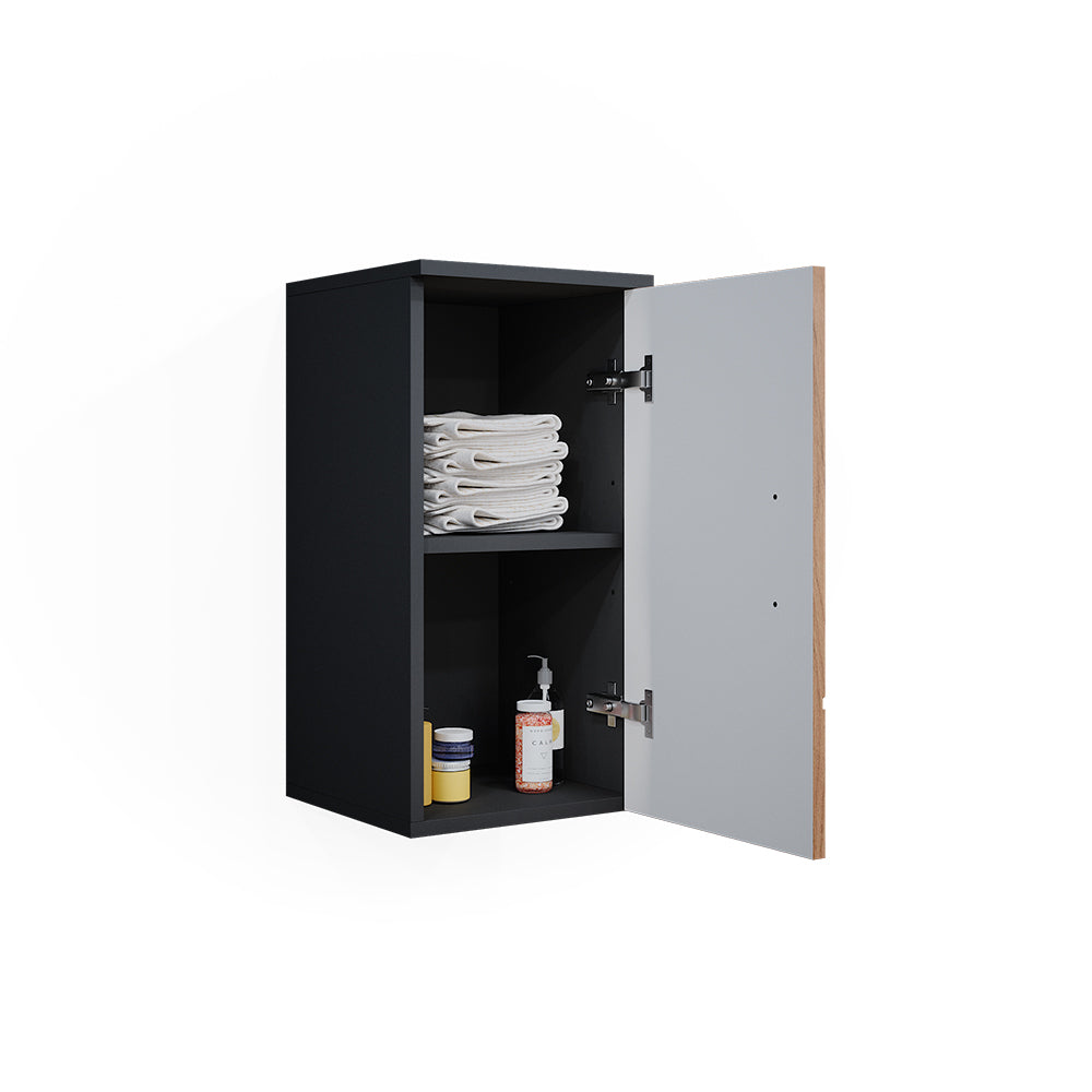 Vicco Mobile bagno Quercia dorata/antracite 30 x 59 cm