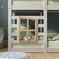 Vitalispa Letto a castello Bianco 90x200 cm