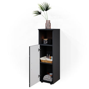 Vicco Mobiletto bagno Antracite lucido 30 x 95 cm