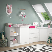 Vicco Fasciatoio Bianco 113 x 93 cm con fasciatoio