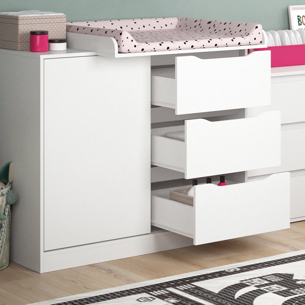 Vicco Fasciatoio Bianco 113 x 93 cm con fasciatoio