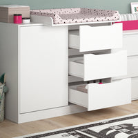 Vicco Fasciatoio Bianco 113 x 93 cm con fasciatoio