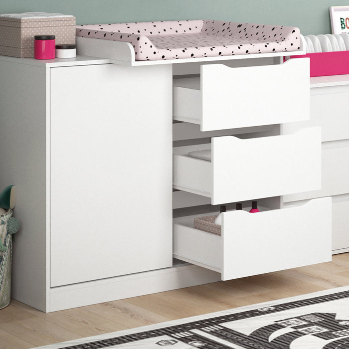 Vicco Fasciatoio Bianco 113 x 93 cm con fasciatoio