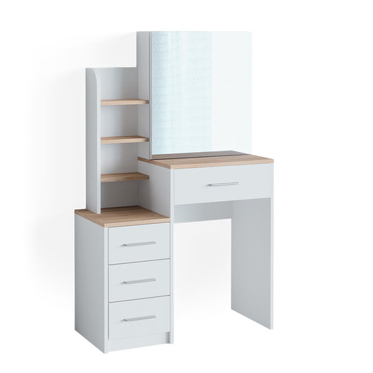 Vicco Tavolo da toeletta Bianco/Sonoma 36 cm