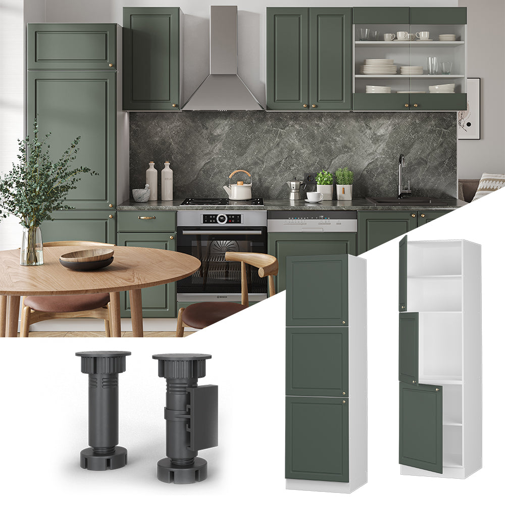 Vicco Mobile per forno da incasso Verde-oro Country House 60 cm