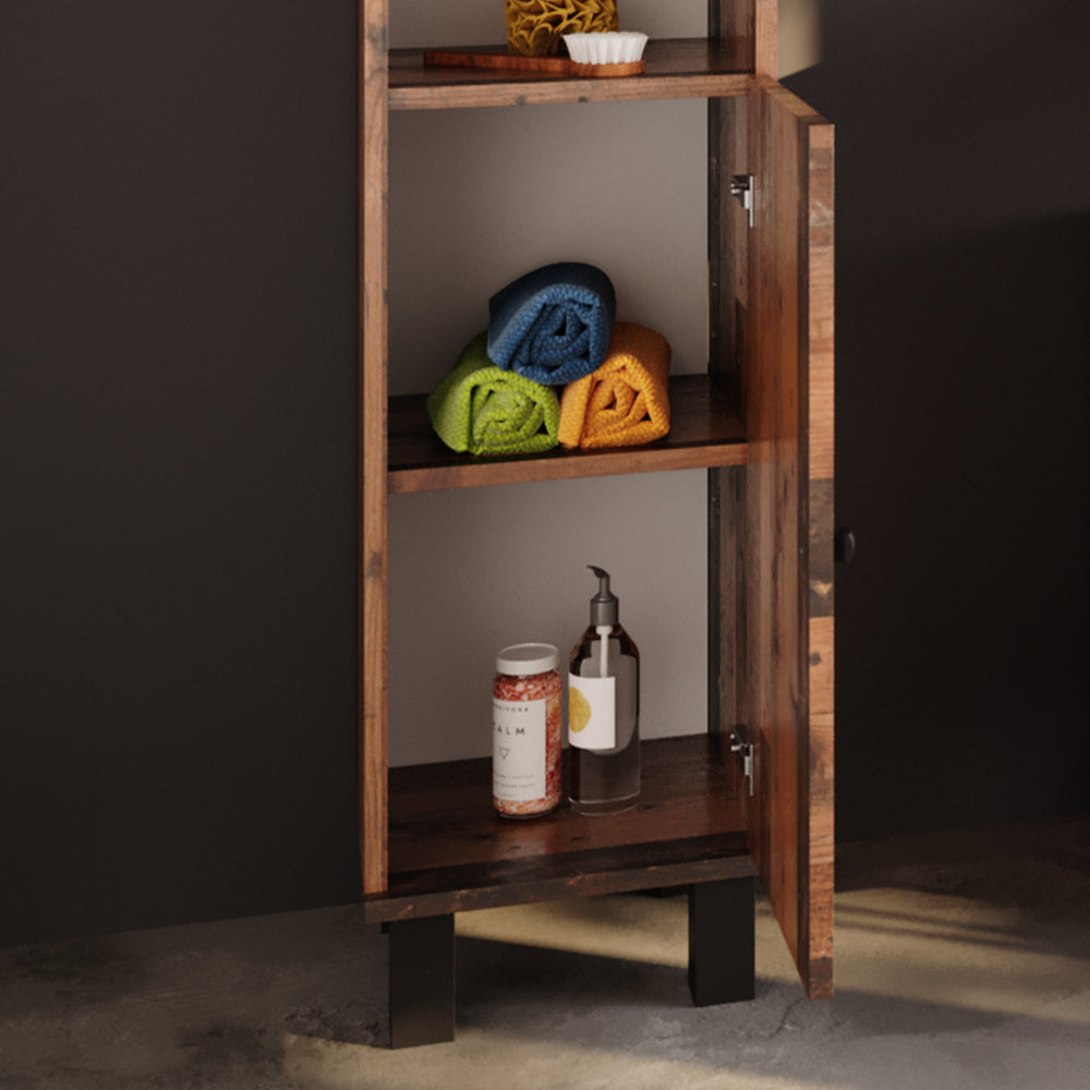 Vicco Mobile bagno alto Rovere rustico 30 x 190 cm