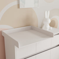 Vicco Fasciatoio Bianco 80 x 10 cm per la cassettiera