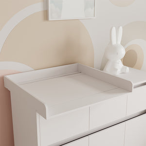 Vicco Fasciatoio Bianco 80 x 10 cm per la cassettiera