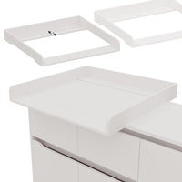 Vicco Fasciatoio Bianco 80 x 10 cm per la cassettiera