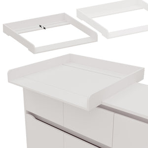 Vicco Fasciatoio Bianco 80 x 10 cm per la cassettiera