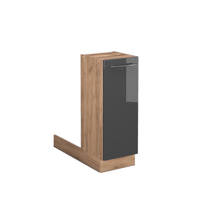 Vicco Isola cucina Antracite lucido 30 cm senza piano di lavoro