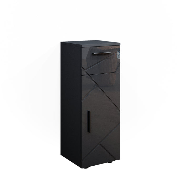 Vicco Mobiletto bagno Antracite lucido 30 x 81 cm