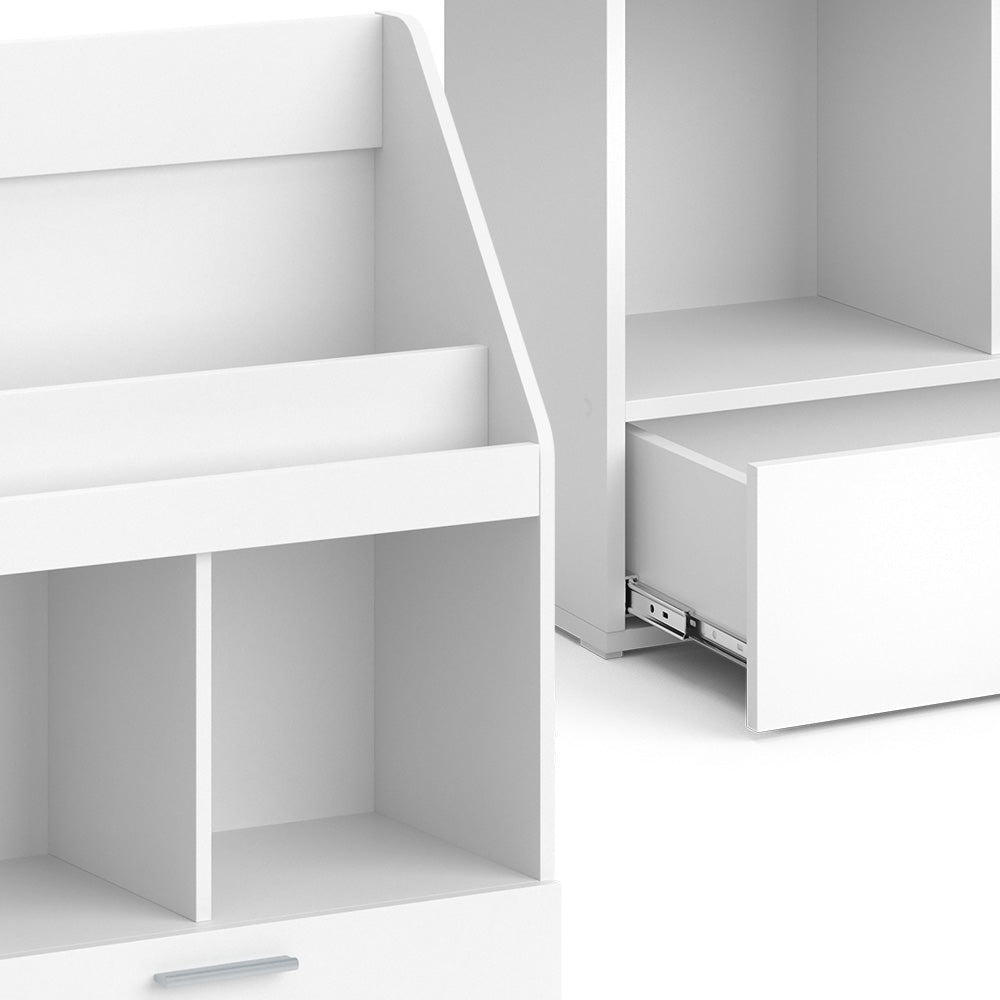 Vicco Libreria bambini Bianco 72 x 96.2 cm con cassetto