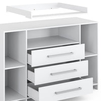 Vicco Fasciatoio Bianco 143 x 100 cm XL con cassetti