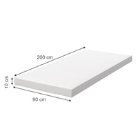 Vitalispa Materasso bambini Bianco 90 x 200 cm