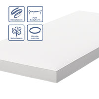 Vitalispa Materasso bambini Bianco 90 x 200 cm