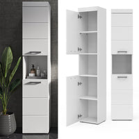 Vicco Mobile bagno alto Bianco 37 x 190 cm