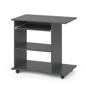 Vicco Scrivania con ruote Antracite 80 x 50 cm