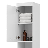 Vicco Mobile bagno alto Bianco 37 x 190 cm