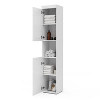 Vicco Mobile bagno alto Bianco 37 x 190 cm