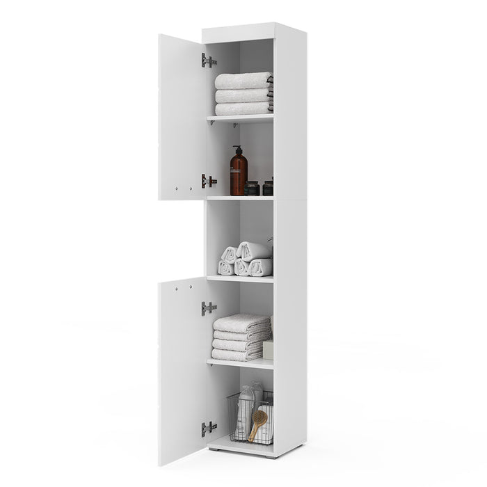 Vicco Mobile bagno alto Bianco 37 x 190 cm