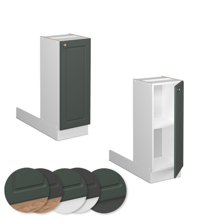 Vicco Isola cucina Verde-oro Country House 30 cm senza piano di lavoro