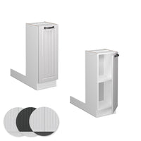 Vicco Isola cucina Bianco casa di campagna 30 cm senza piano di lavoro